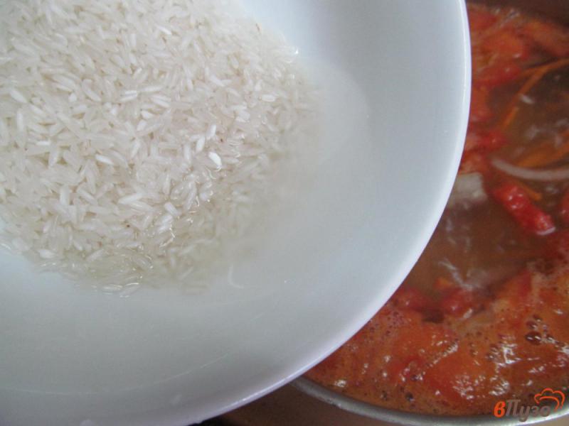 Фото приготовление рецепта: Рисовый суп «Мастава» шаг №6