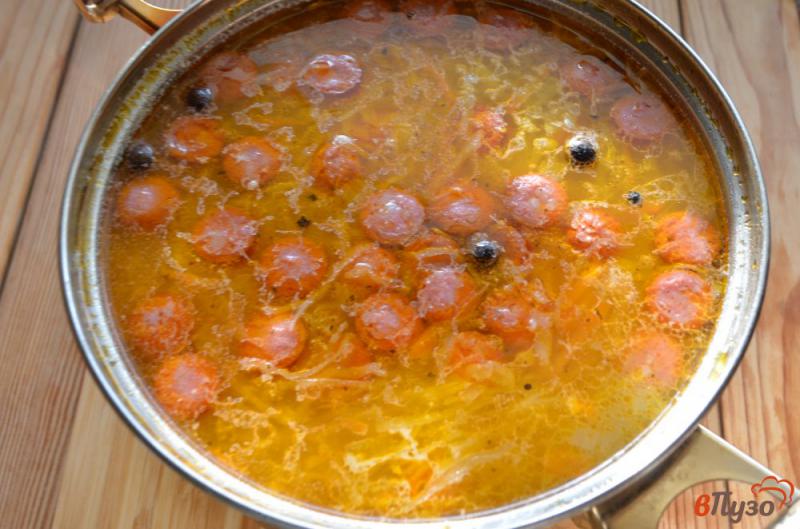 Фото приготовление рецепта: Старочешский суп шаг №9