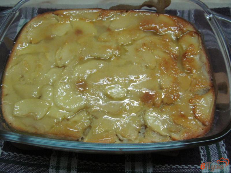 Фото приготовление рецепта: Яблочный пирог «невидимый» шаг №10