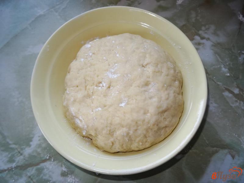Фото приготовление рецепта: Песочный пирог с щавелем шаг №8
