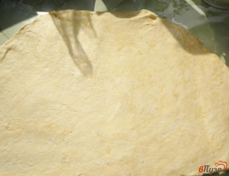 Фото приготовление рецепта: Песочный пирог с щавелем шаг №12