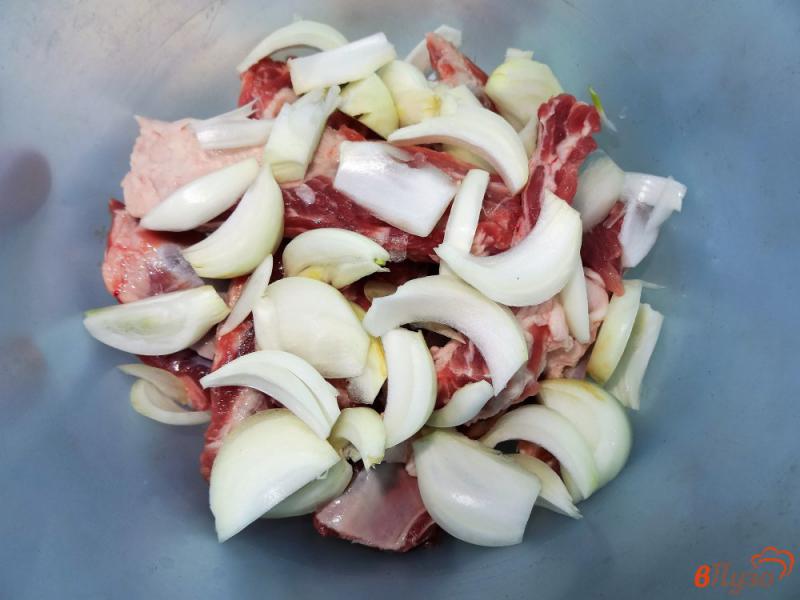 Фото приготовление рецепта: Свиные ребра в кофейном маринаде шаг №4