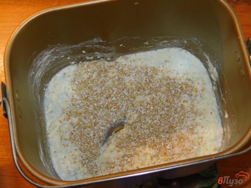 Фото приготовление рецепта: Молочный хлеб с отрубями шаг №1