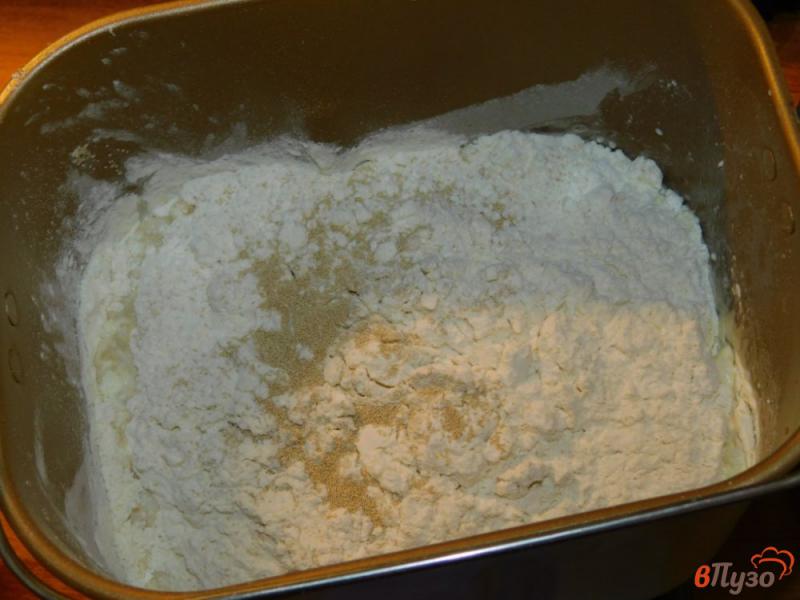Фото приготовление рецепта: Молочный хлеб с отрубями шаг №3