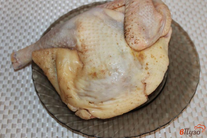 Фото приготовление рецепта: Курица в рукаве с лимоном и чесноком шаг №1