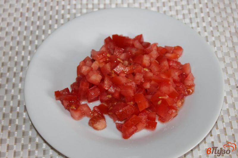 Фото приготовление рецепта: Отбивные с томатной сальсой и сыром шаг №4