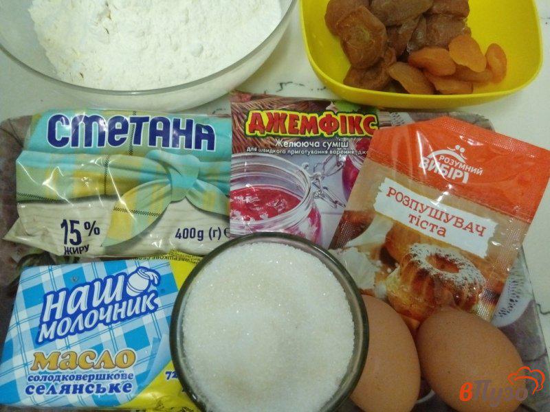 Фото приготовление рецепта: Вариация на тирольский пирог с абрикосами и курагой шаг №1