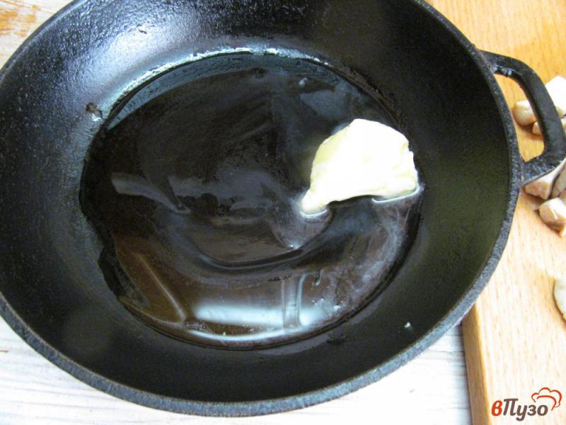 Фото приготовление рецепта: Картофельная запеканка с грибным соусом шаг №4