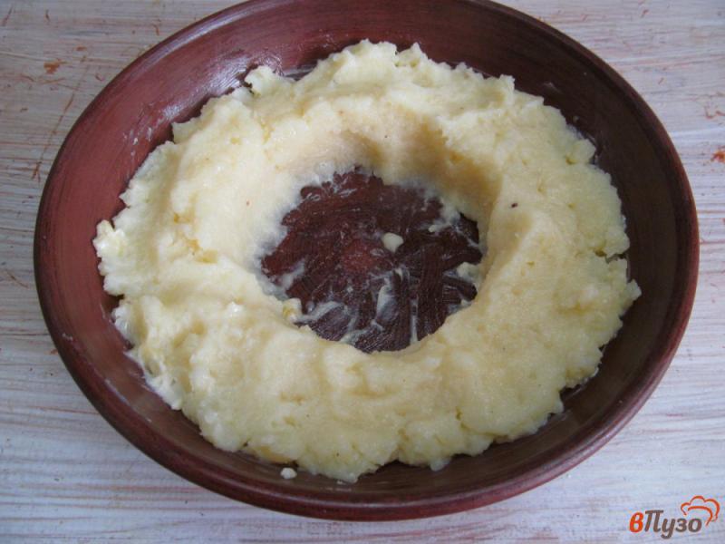Фото приготовление рецепта: Картофельная запеканка с грибным соусом шаг №9