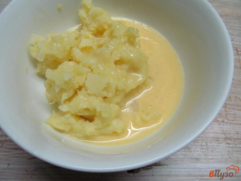 Фото приготовление рецепта: Картофельная запеканка с курицей - необычная шаг №2