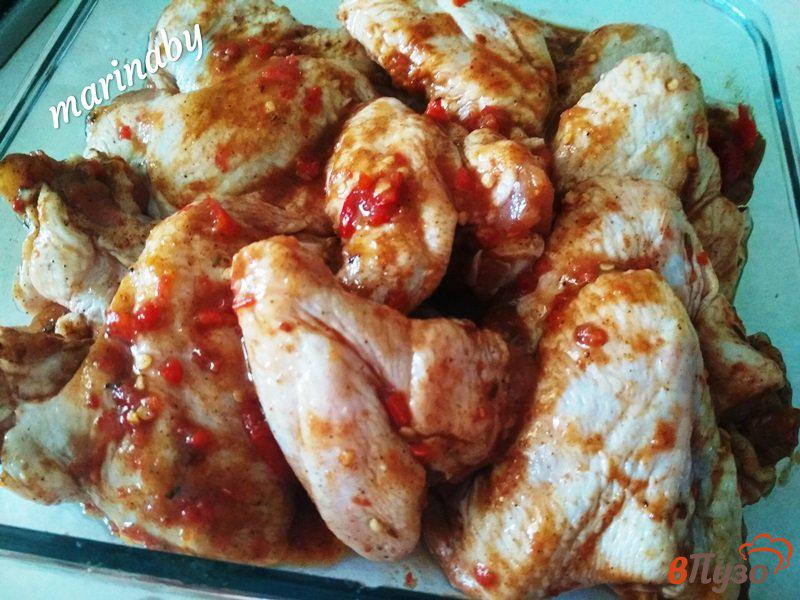 Фото приготовление рецепта: Куриные крулья из духовки шаг №2