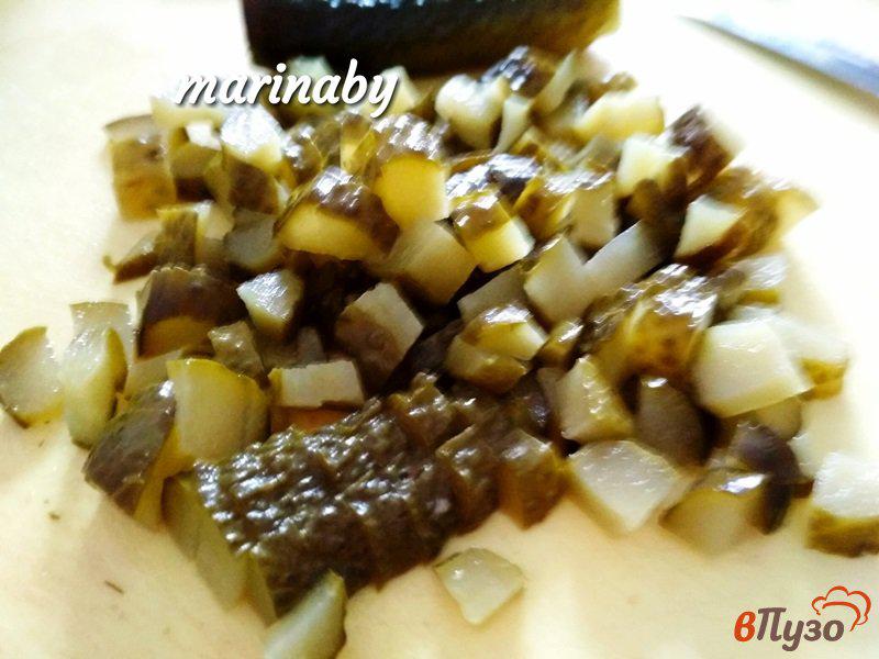 Фото приготовление рецепта: Салат овощной с куриным филе шаг №4