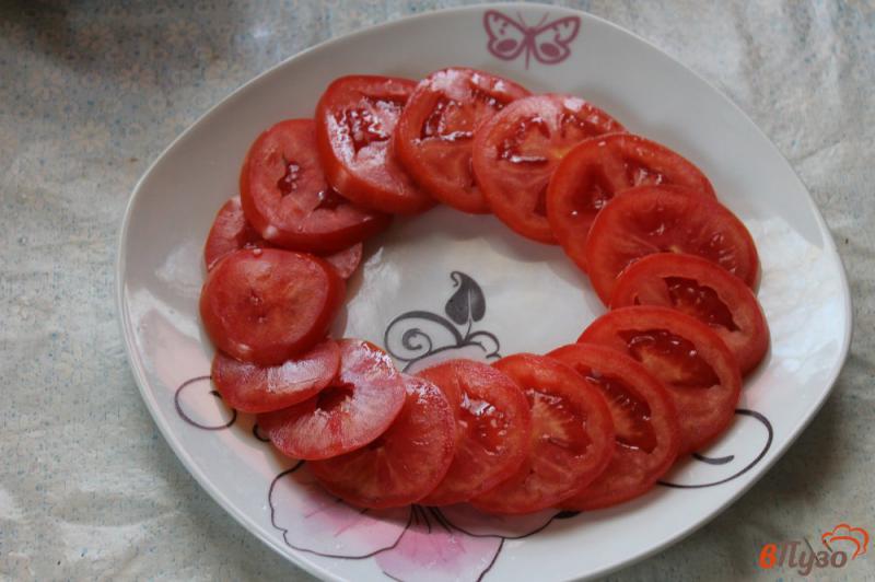 Фото приготовление рецепта: Дачная помидорная закуска шаг №2