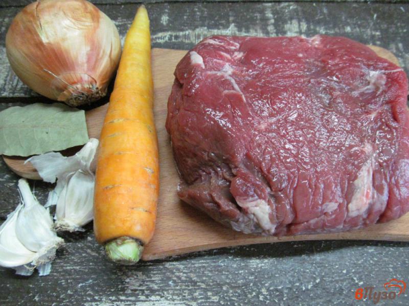 Фото приготовление рецепта: Заливное - холодец из мякоти говядины шаг №1