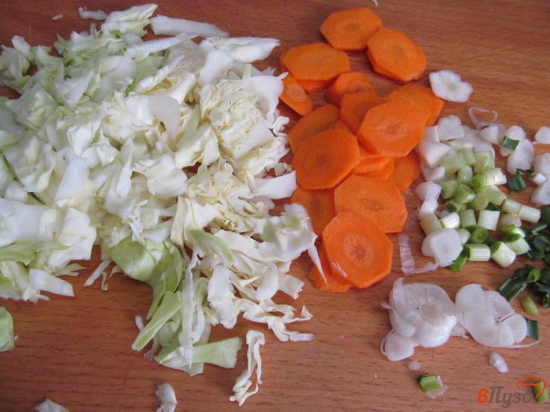 Фото приготовление рецепта: Суп на свинине с овощами и рисом шаг №2