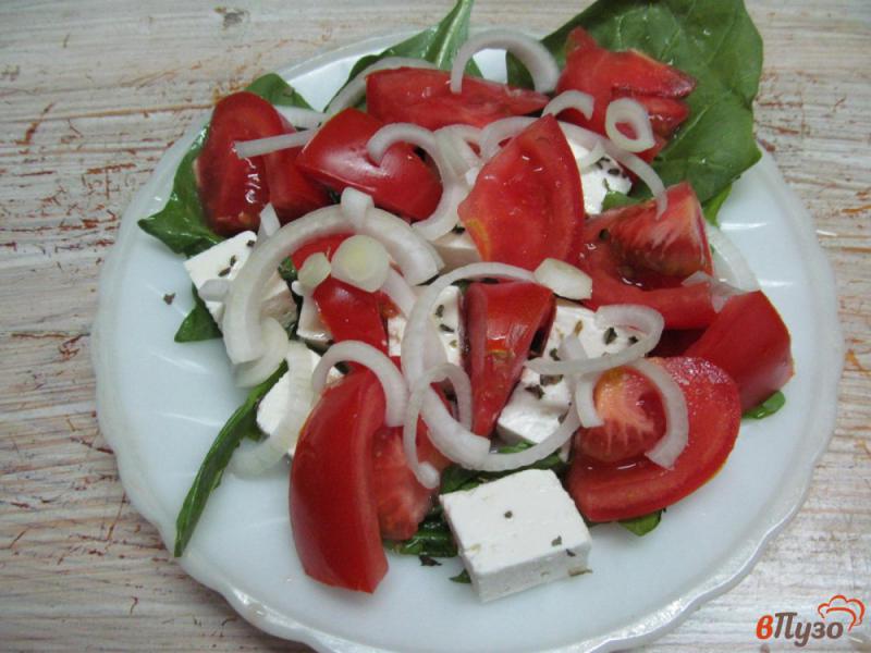Фото приготовление рецепта: Салат по-гречески шаг №3