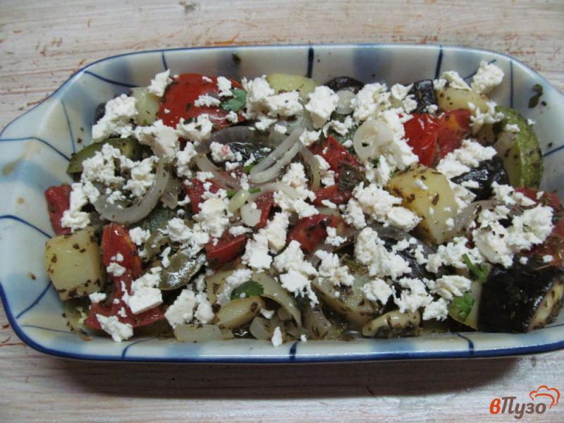Фото приготовление рецепта: Греческое овощное рагу - Бриам шаг №5
