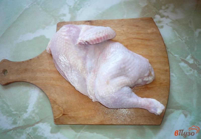 Фото приготовление рецепта: Цыпленок на решетке шаг №2