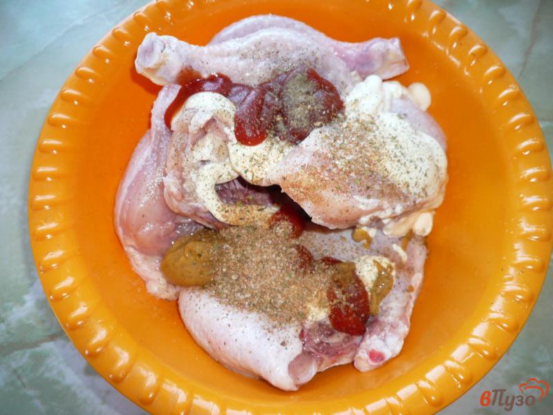 Фото приготовление рецепта: Цыпленок на решетке шаг №3