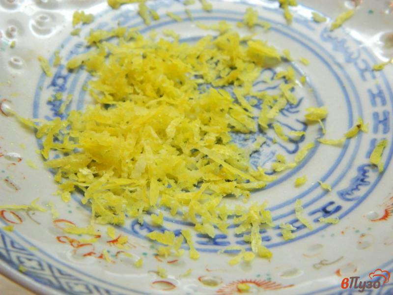 Фото приготовление рецепта: Лимонное мороженное шаг №3