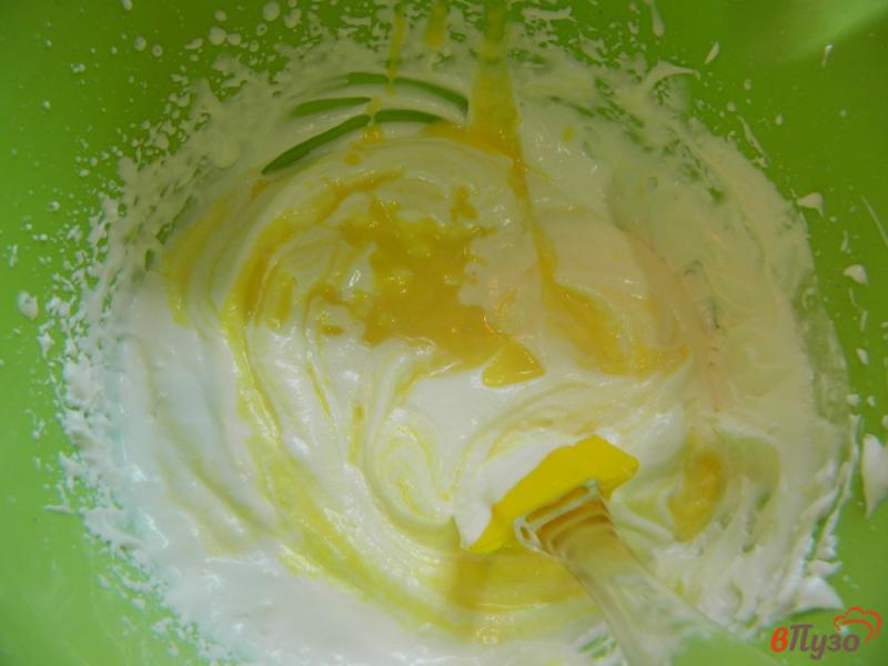 Фото приготовление рецепта: Лимонное мороженное шаг №5