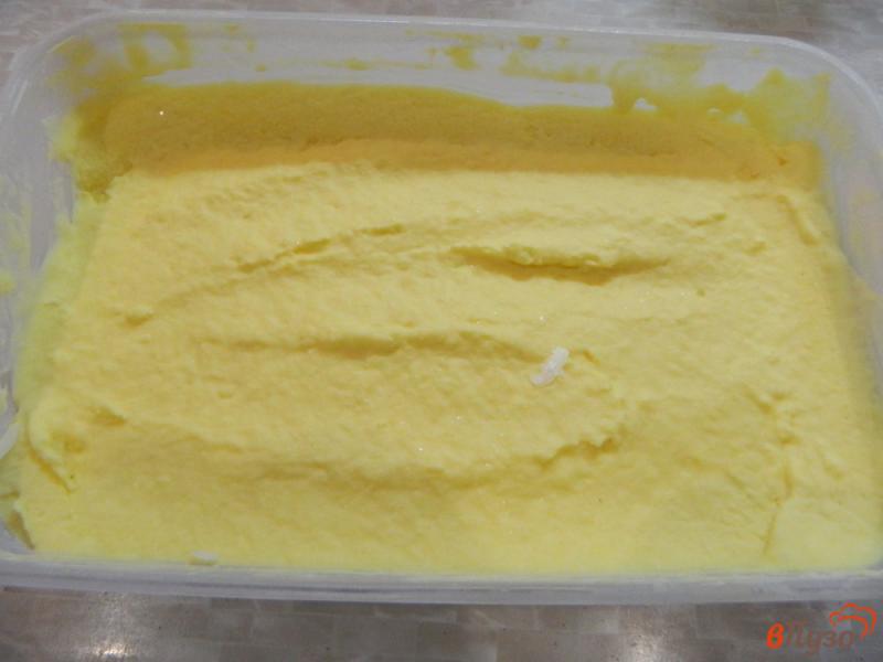 Фото приготовление рецепта: Лимонное мороженное шаг №7