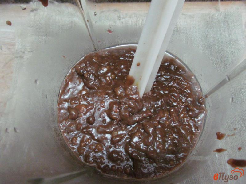 Фото приготовление рецепта: Шоколадный крем с пшеном шаг №7
