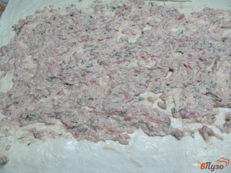 Фото приготовление рецепта: Пирог из лаваша с фаршем шаг №2