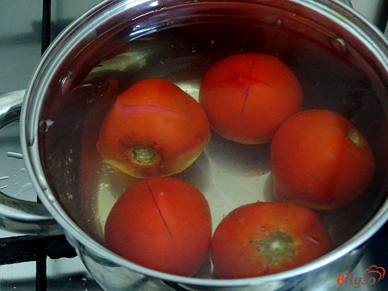 Фото приготовление рецепта: Заготовка из помидор на зиму шаг №1
