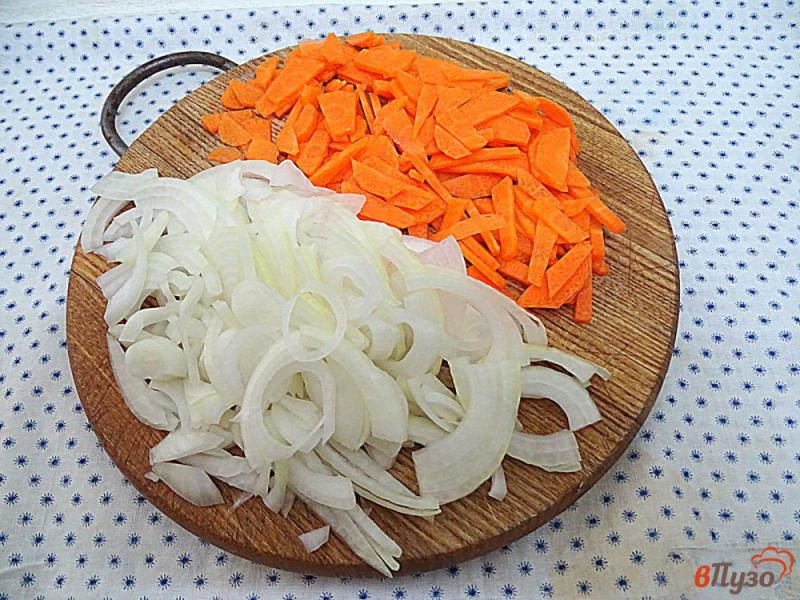 Фото приготовление рецепта: Фасоль стручковая в сметанно- чесночном соусе соусе шаг №4
