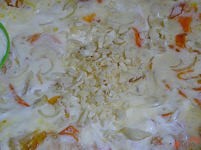 Фото приготовление рецепта: Фасоль стручковая в сметанно- чесночном соусе соусе шаг №7