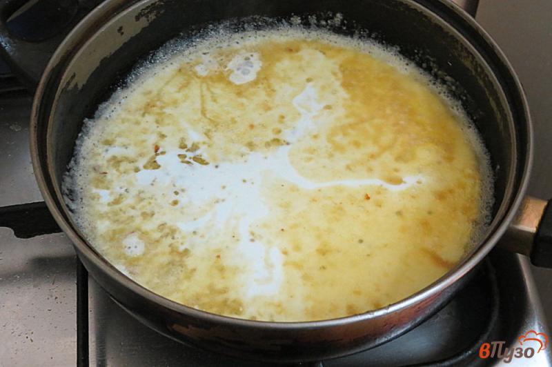 Фото приготовление рецепта: Капуста со шпинатом в соусе шаг №6