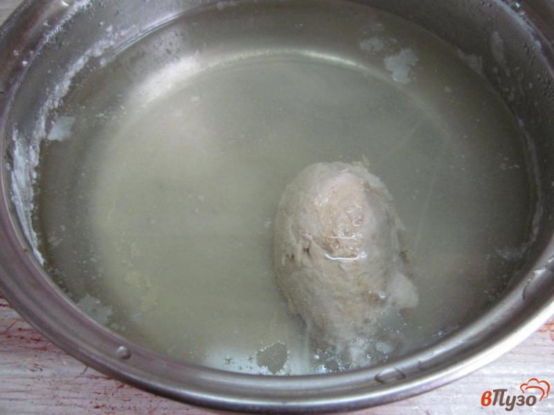 Фото приготовление рецепта: Капустный суп с кукурузой и крупой шаг №1