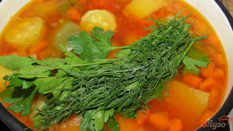 Фото приготовление рецепта: Суп пюре с овощами шаг №4