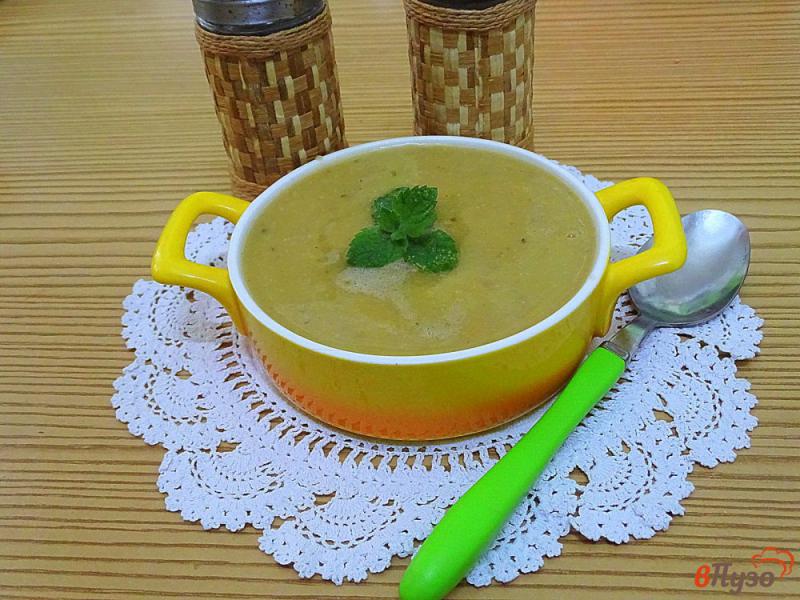 Фото приготовление рецепта: Турецкий суп пюре из чечевицы *Мерджимек чорбасы* шаг №13