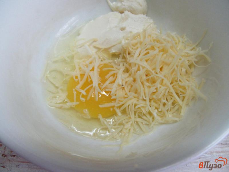 Фото приготовление рецепта: Мясной фарш с картофелем в яйцах шаг №5