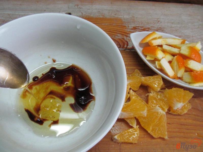 Фото приготовление рецепта: Салат с кус-кусом апельсином и свеклой шаг №2