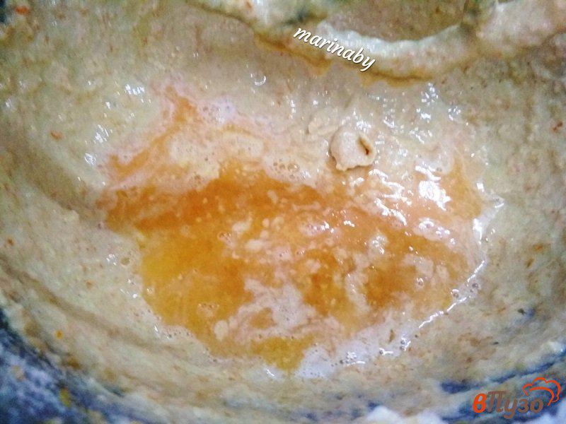 Фото приготовление рецепта: Апельсиново-миндальный бисквит шаг №5