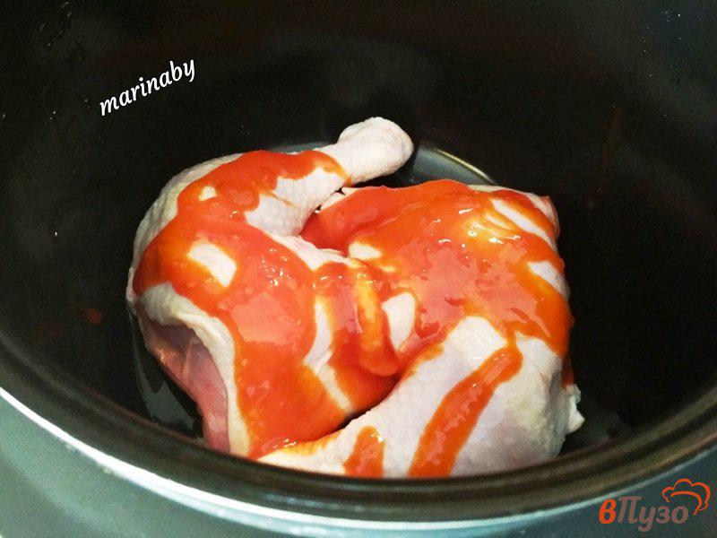 Фото приготовление рецепта: Куриные окорочка в мультиварке шаг №2