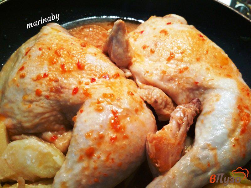 Фото приготовление рецепта: Куриные окорочка в мультиварке шаг №3