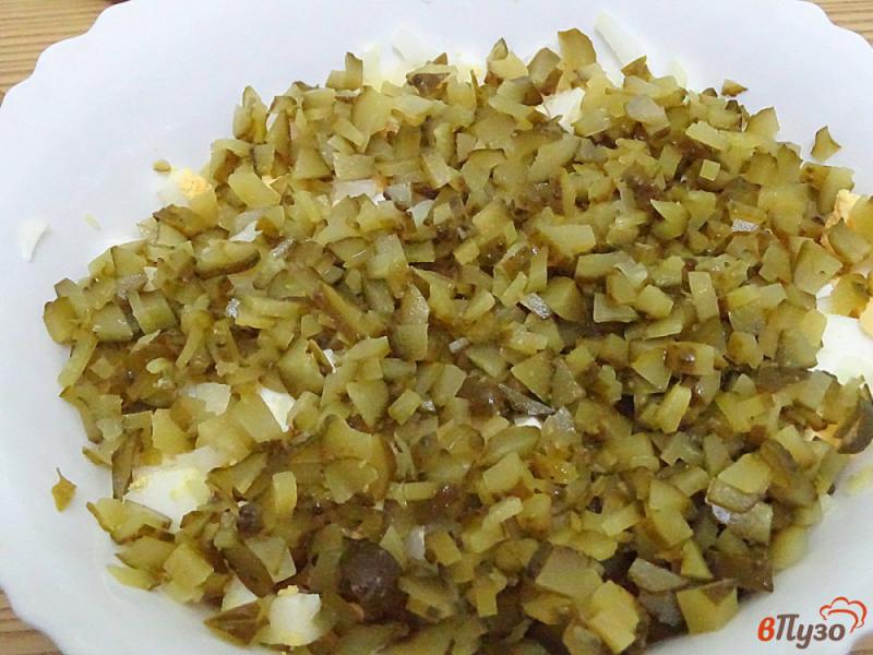 Фото приготовление рецепта: Картофельный салат с сельдереем шаг №5