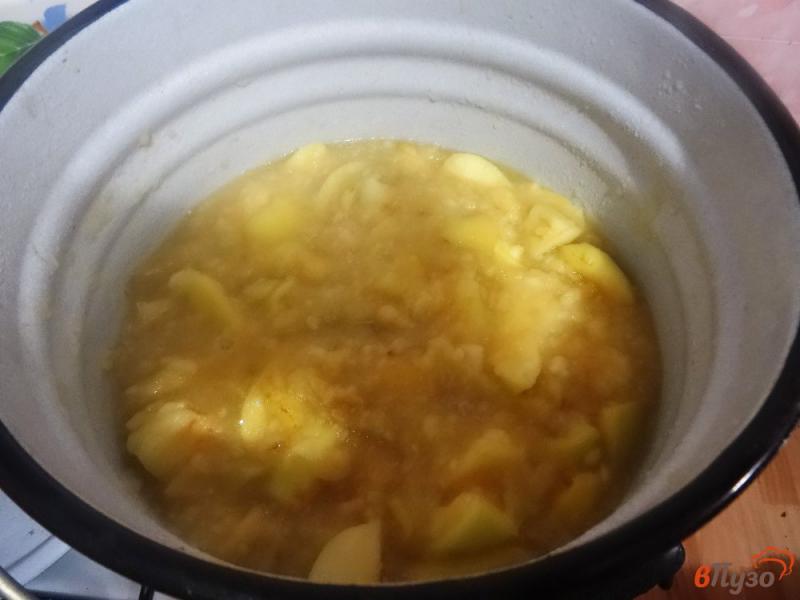 Фото приготовление рецепта: Нежное пюре из яблок шаг №3