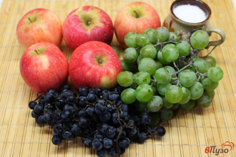 Фото приготовление рецепта: Сок из винограда и яблок шаг №1