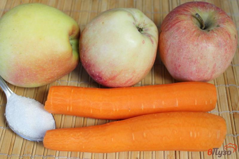 Фото приготовление рецепта: Сок из яблок и моркови шаг №1