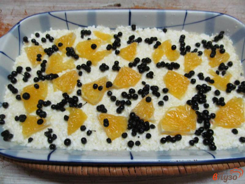 Фото приготовление рецепта: Печенье с творогом и апельсином шаг №6