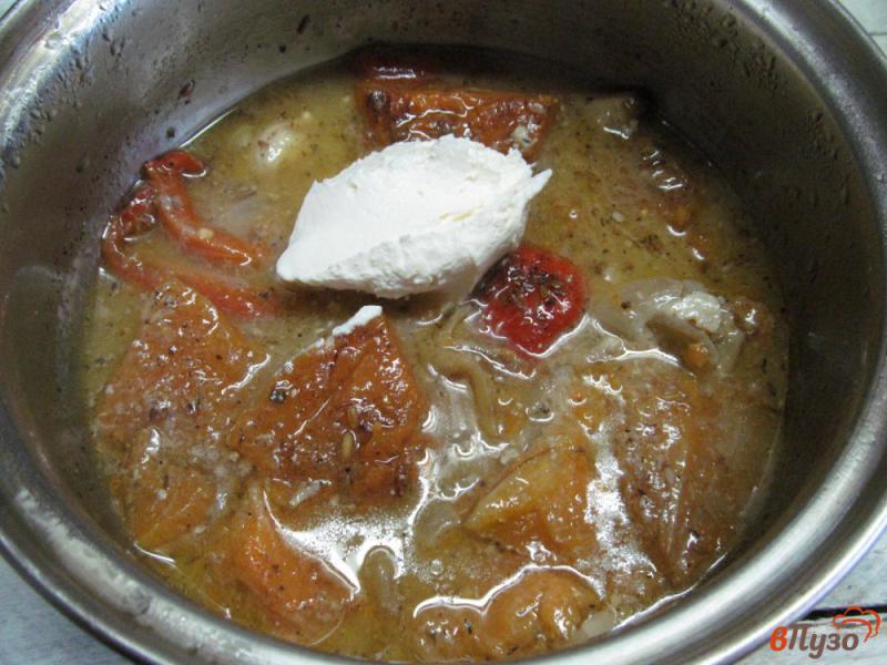 Фото приготовление рецепта: Марокканский тыквенный суп-пюре шаг №6