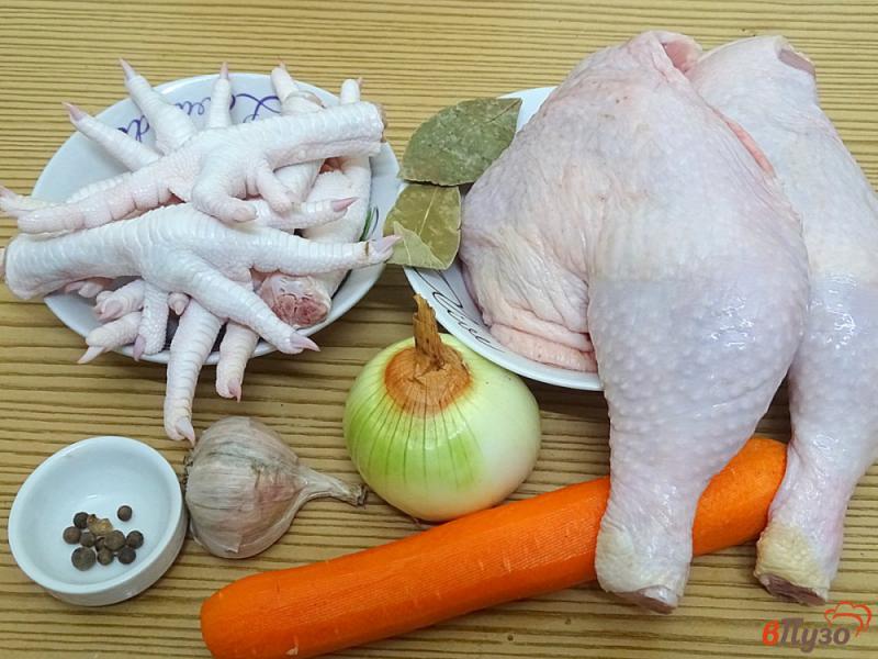 Фото приготовление рецепта: Куриный холодец без желатина шаг №1