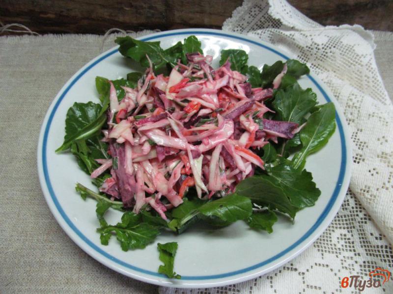 Фото приготовление рецепта: Салат из капусты и свеклы шаг №3
