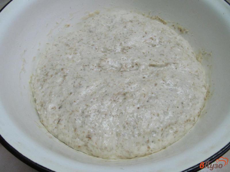 Фото приготовление рецепта: Хлеб с подсолнечными семечками шаг №4