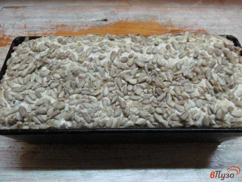 Фото приготовление рецепта: Хлеб с подсолнечными семечками шаг №8